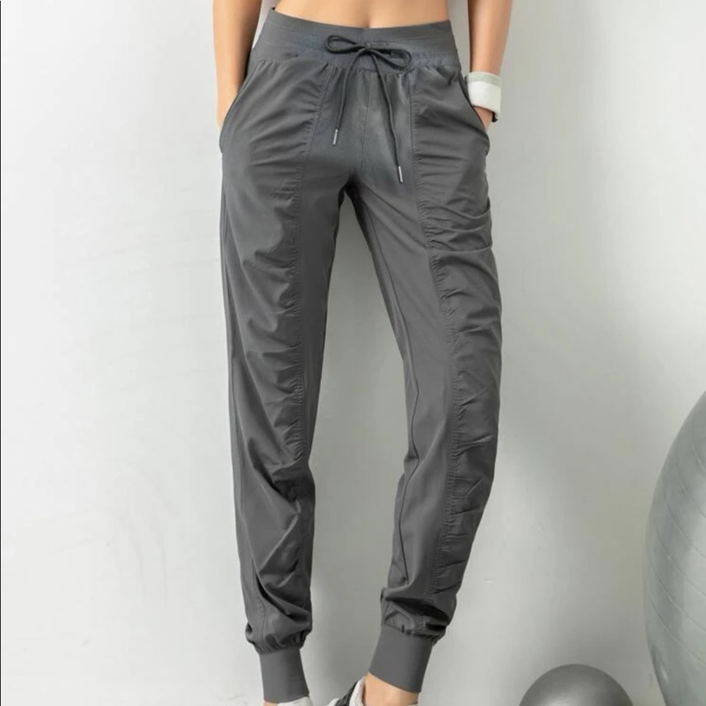 Gray joggers